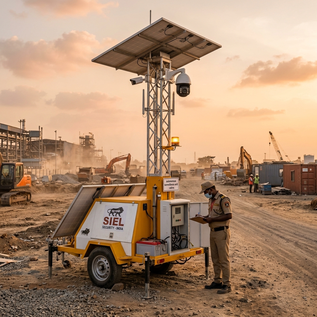 Autonomous Solar CCTV Trailers